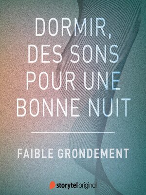 cover image of Faible grondement